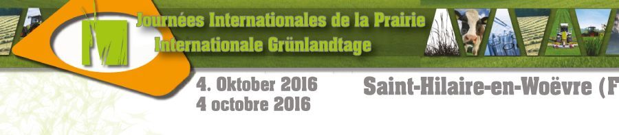 Our team is waiting for you at “Les Journées Internationales de la Prairie”, October 4, 2016 in Saint-Hilaire-en-Woëvre (France)!